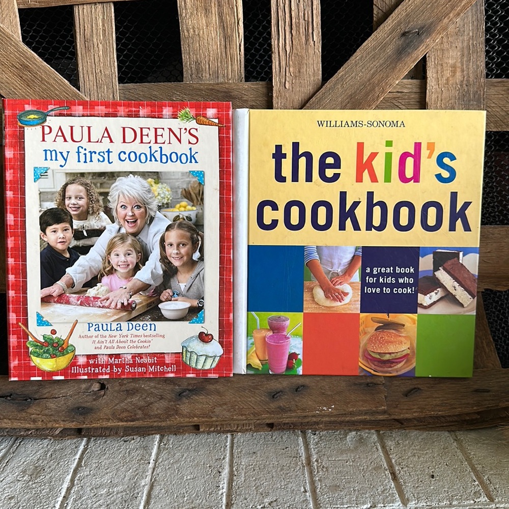 WILLIAMS-SONOMA kids and Paula Deen’s cookbook my first cookbook Kids cooking